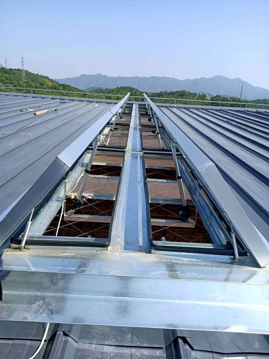 一字形排烟天窗